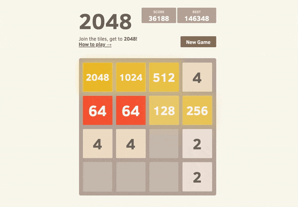 2048 AI in Action